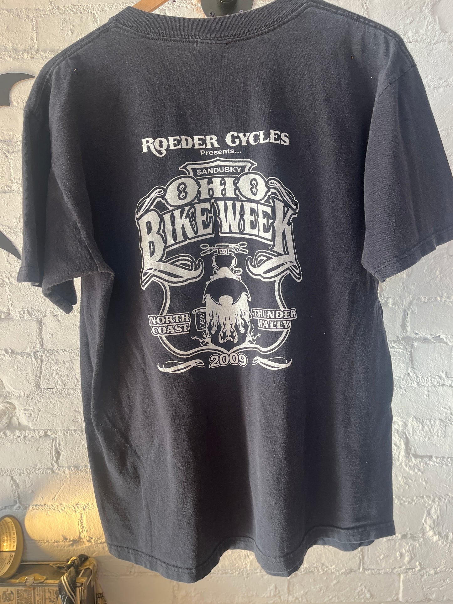 2009 Ghost-rider Ohio Bike Week Shirt Size- Large