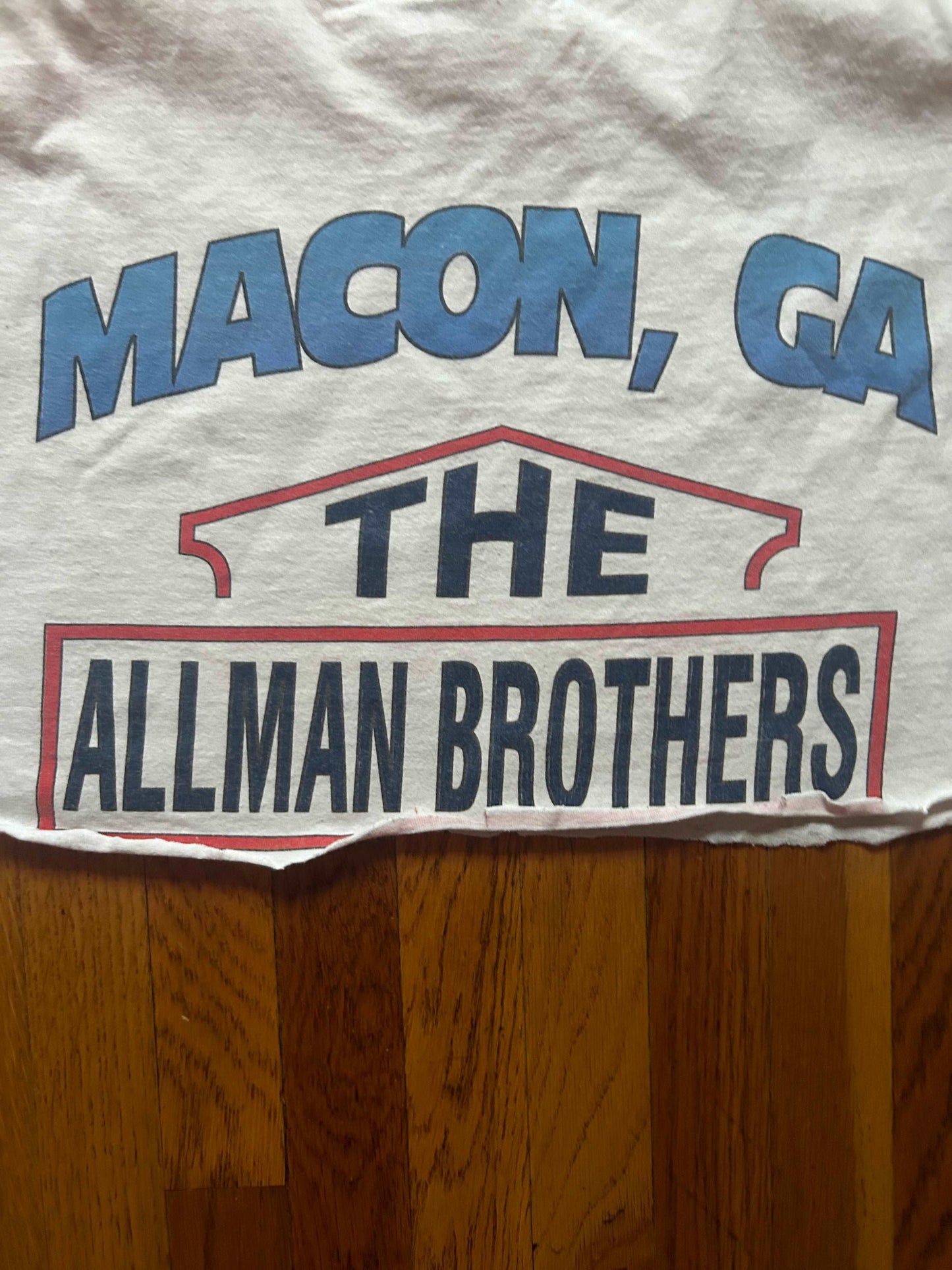 1990s Allman Brothers Crop Top Size - XL