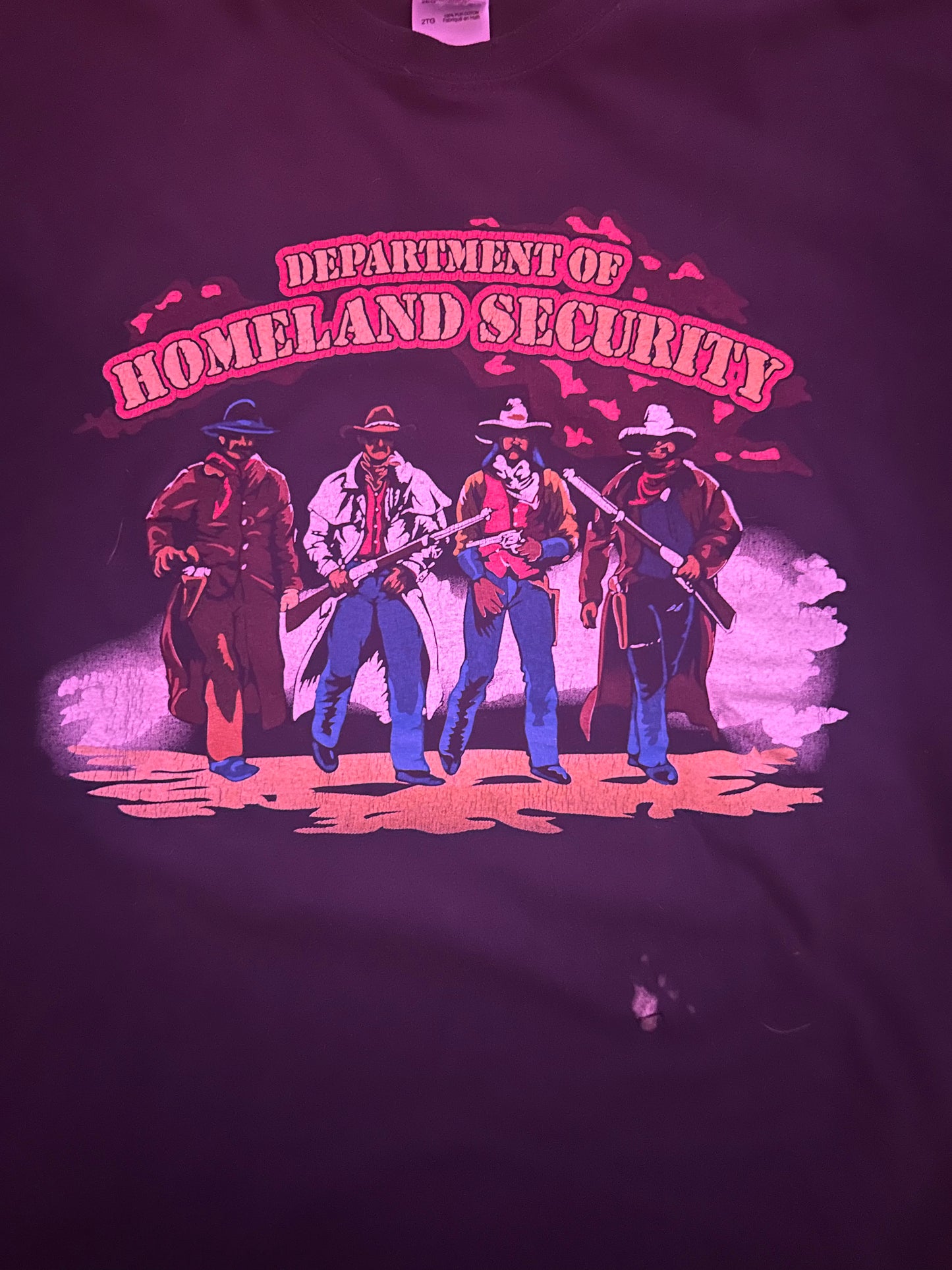 2000s Homeland Security Tee Size - XL