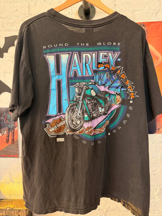 80s Harley Davidson World Class Tee Size- L LFDW