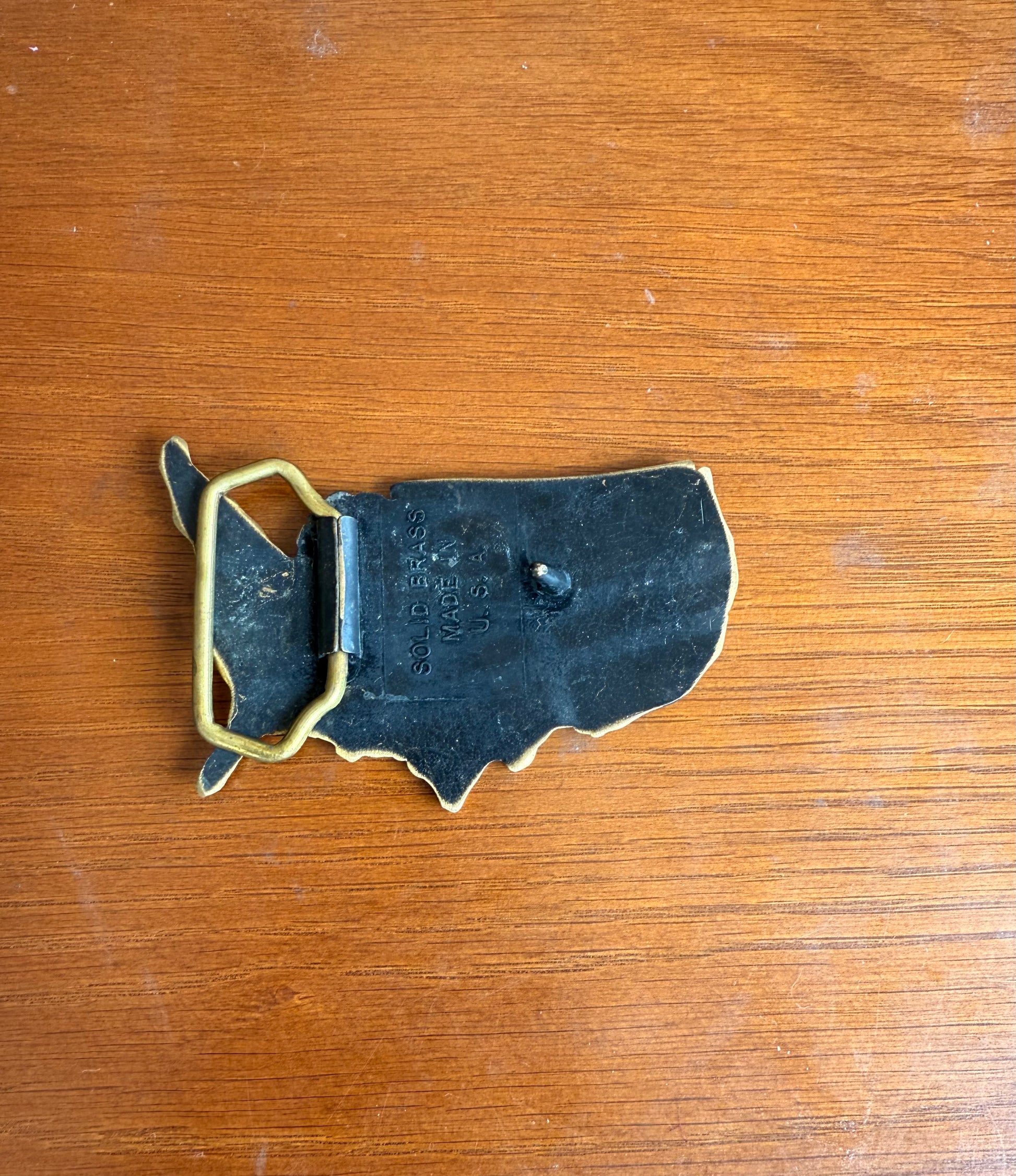 80s Harley Davidson of America Belt Buckle LFDW