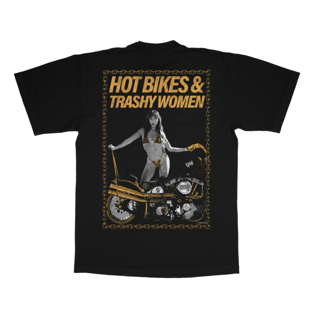 Hot Bikes Trashy Women T-Shirt