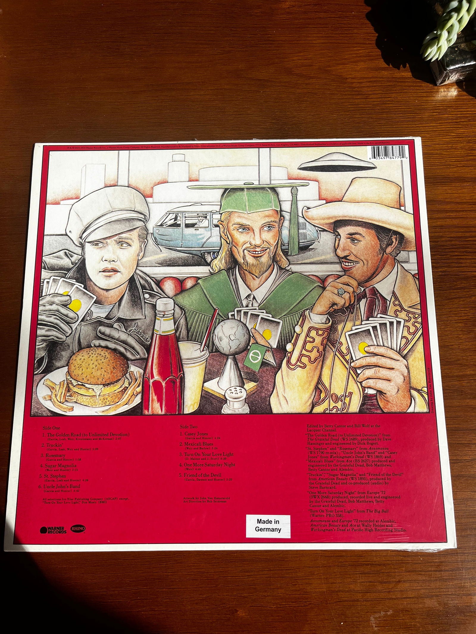 Grateful Dead Skeletons in the Closet Record - LFDW