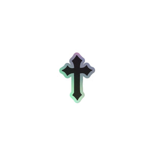Holographic Cross Sticker - LFDW