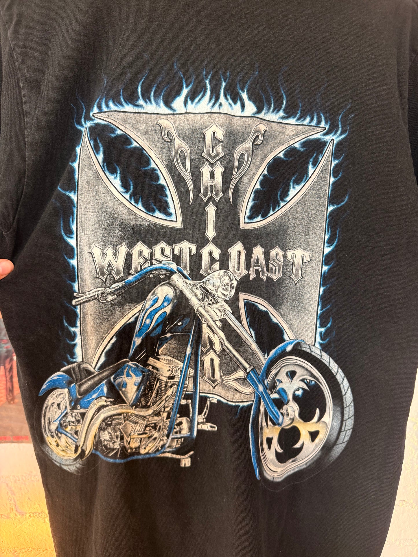 Y2K West coast Choppers Tee Size-M LFDW