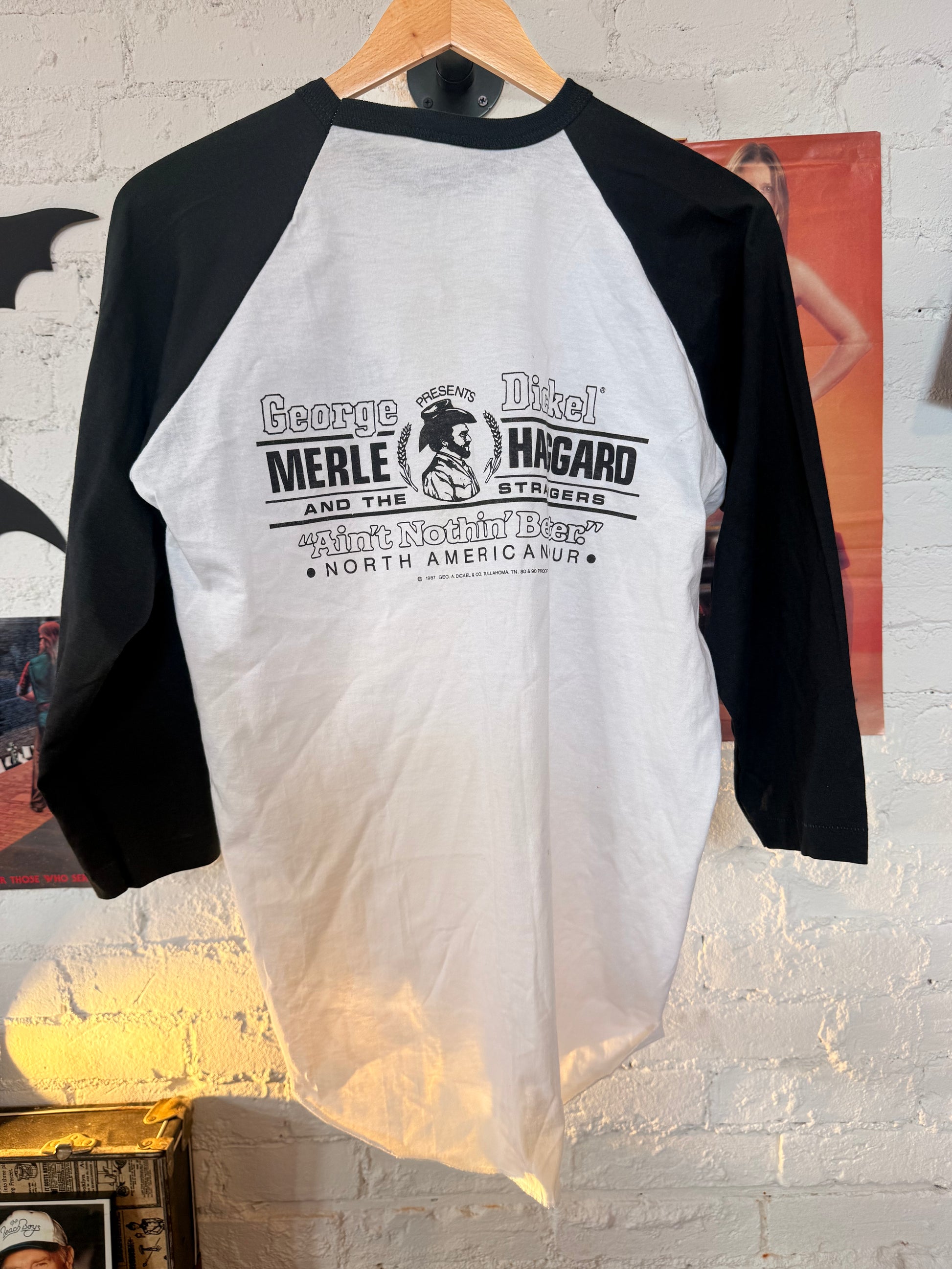 1987 Merle Haggard Quarter Sleeve Size- XL LFDW