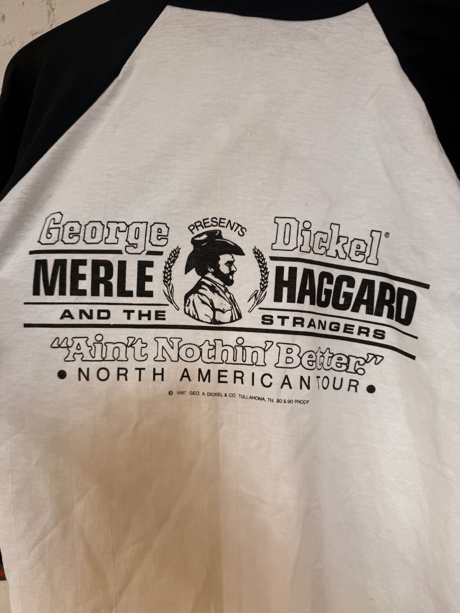 1987 Merle Haggard Quarter Sleeve Size- XL LFDW