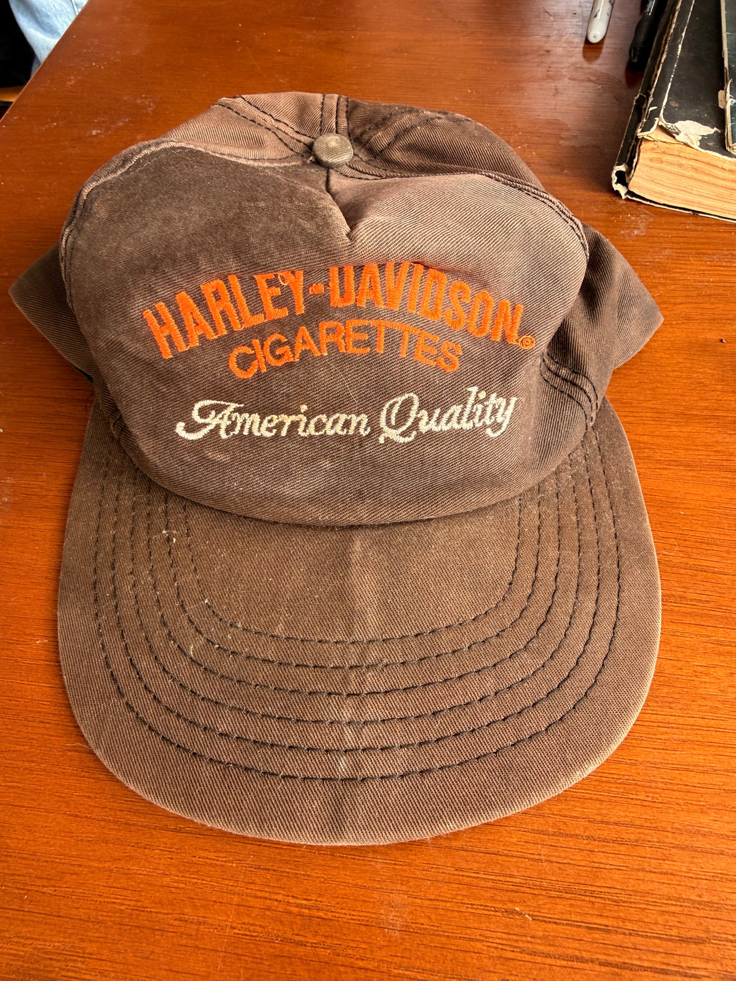 1985 Harley Davidson Cigarettes Hat LFDW