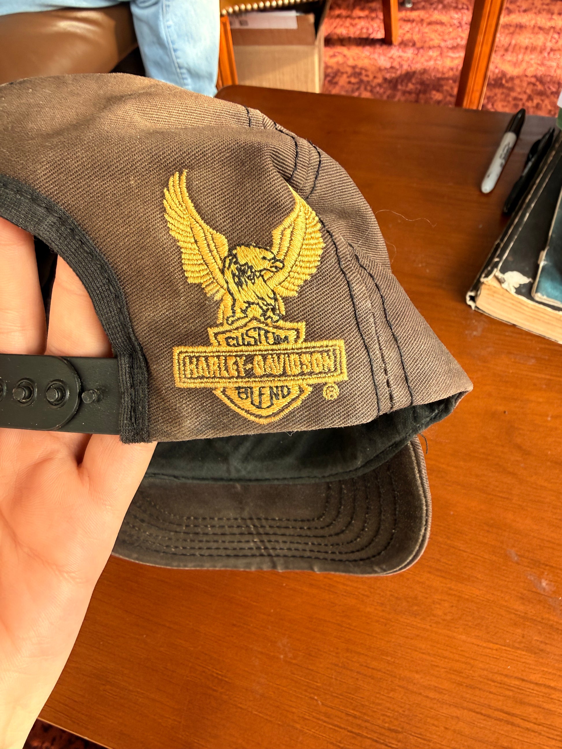 1985 Harley Davidson Cigarettes Hat LFDW
