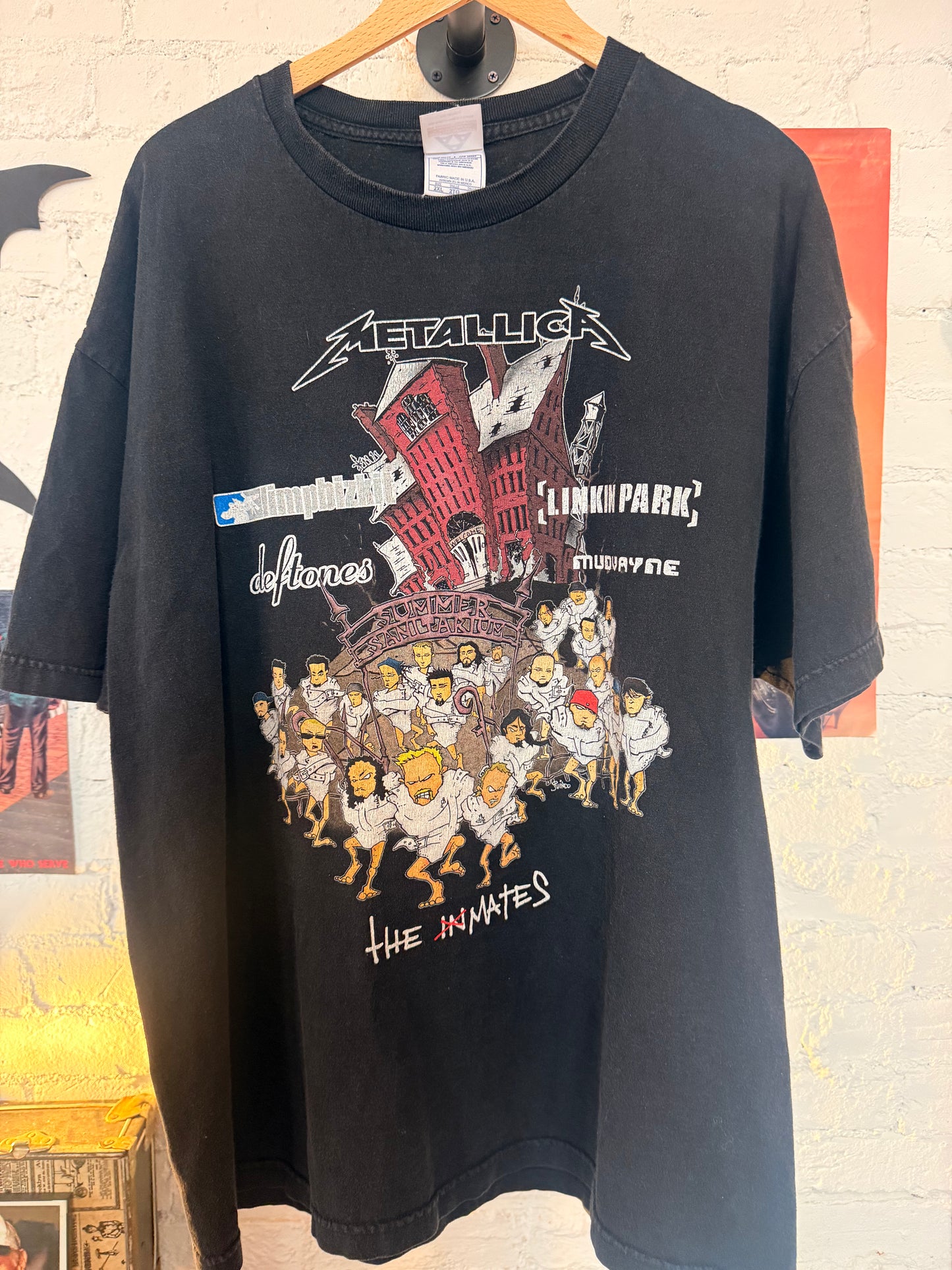 2003 Metallica Etc. Tour Tee Size-2XL LFDW