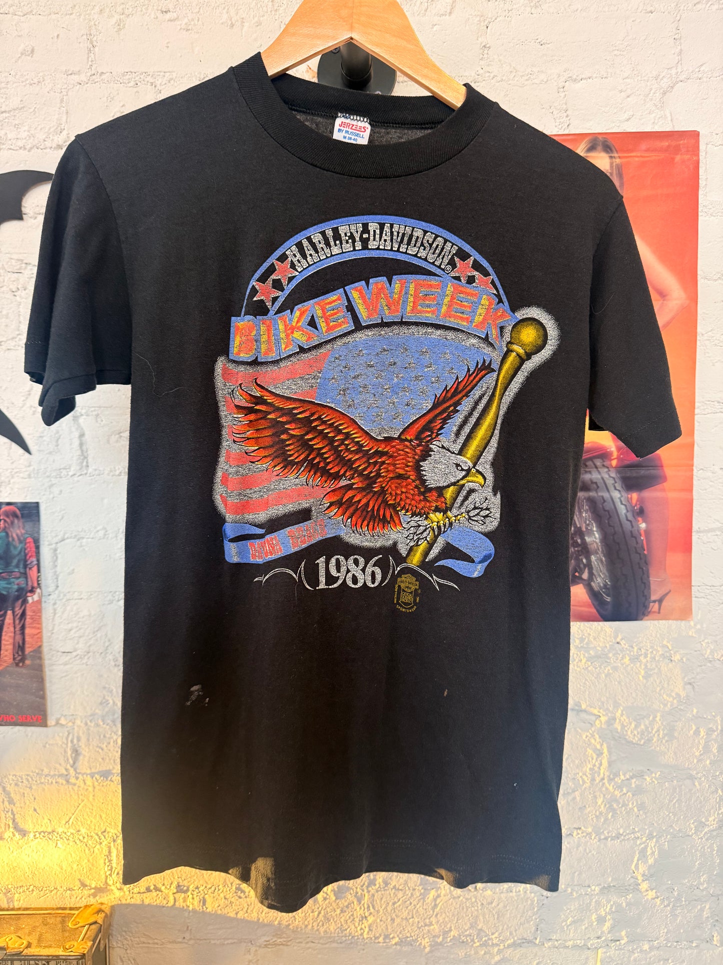 1986 Harley Davidson Bike Week Tee Size- M LFDW