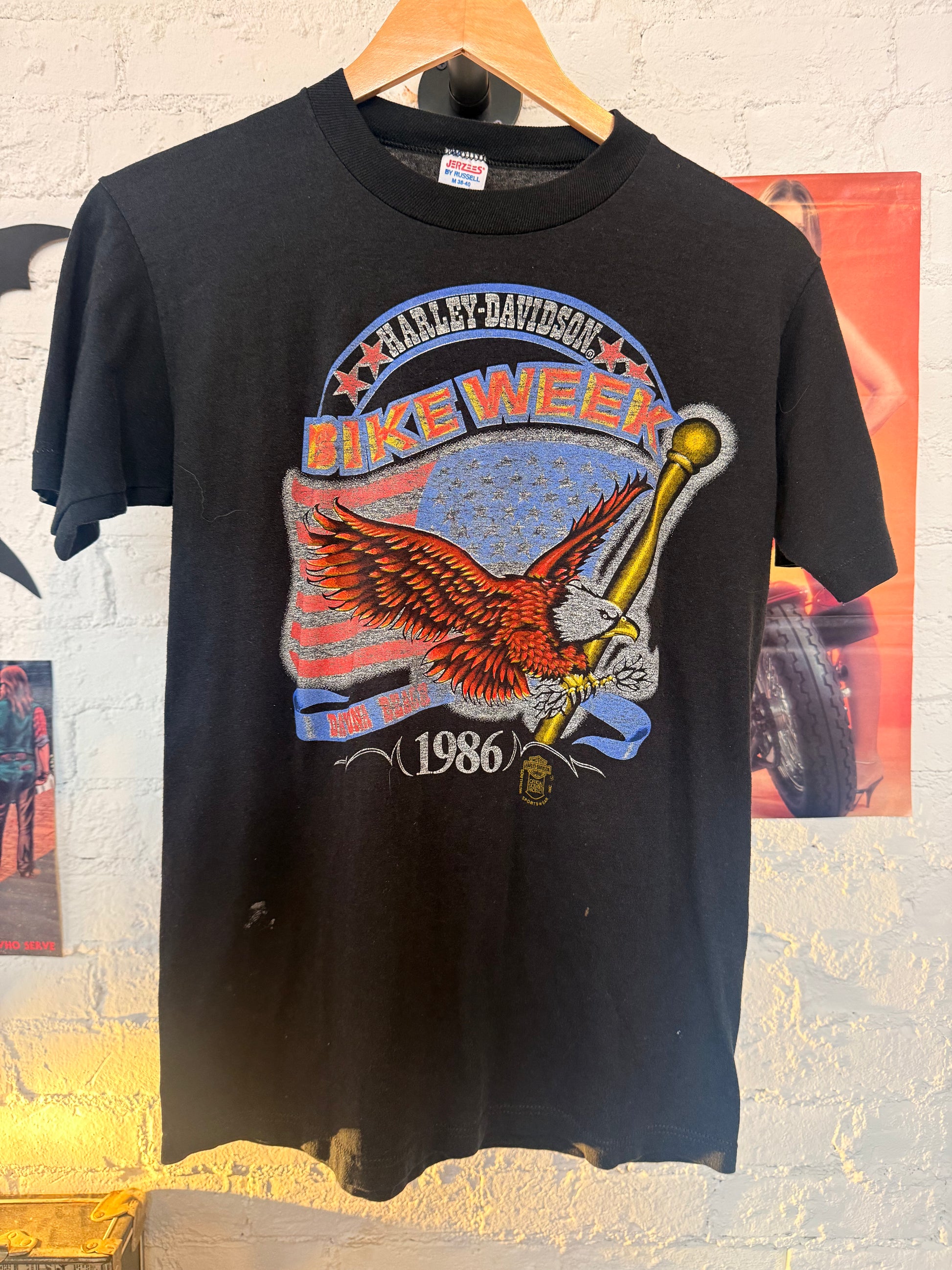 1986 Harley Davidson Bike Week Tee Size- M LFDW