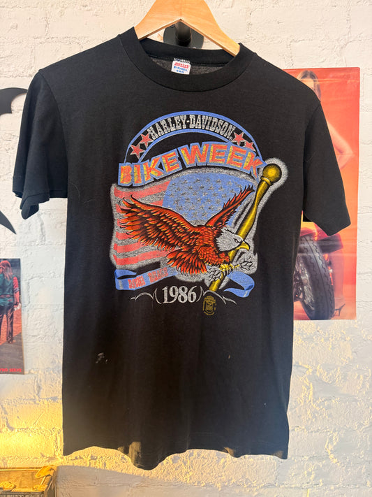 1986 Harley Davidson Bike Week Tee Size- M LFDW