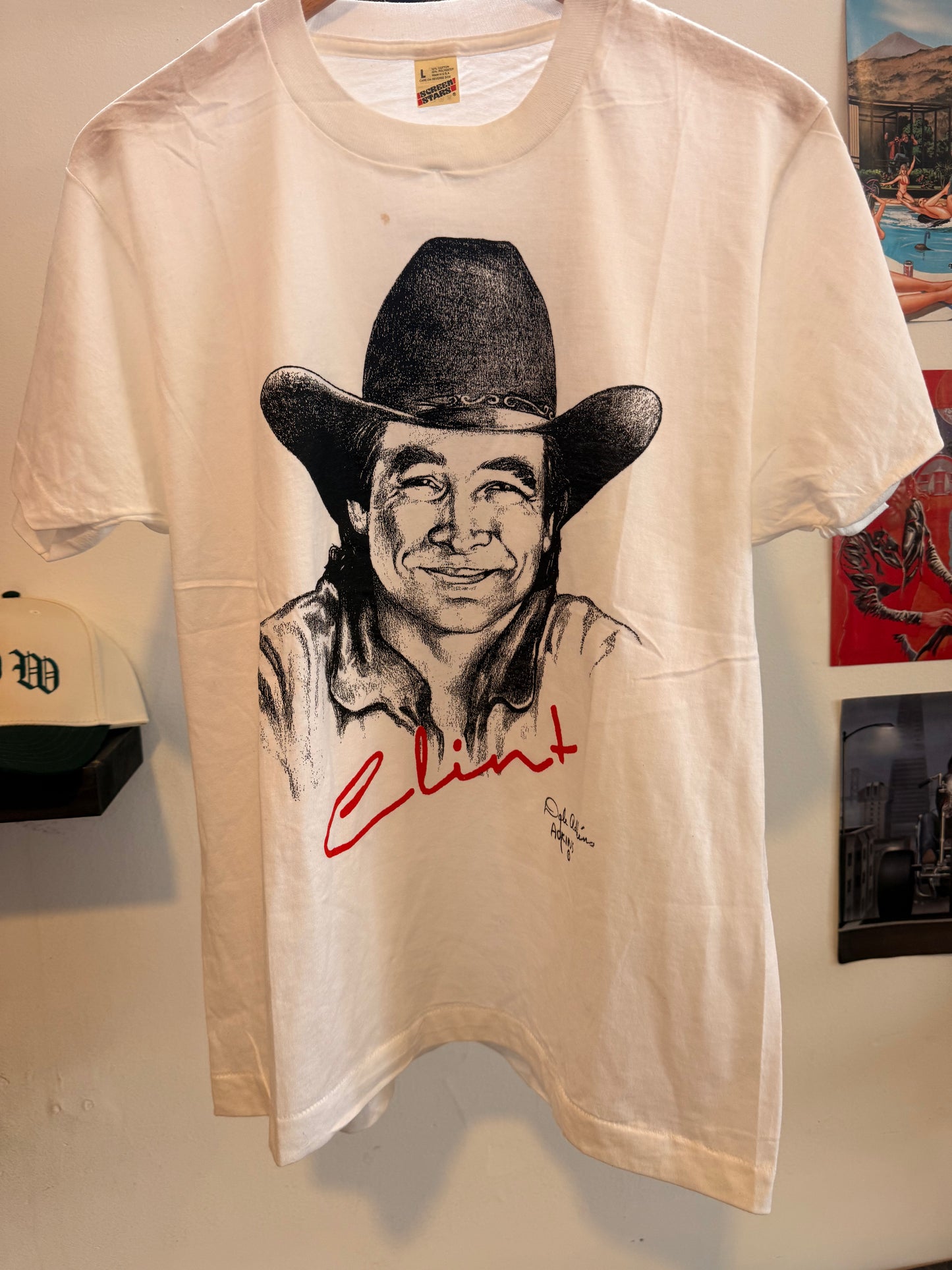 80’s Clint Black Tee Size- L LFDW