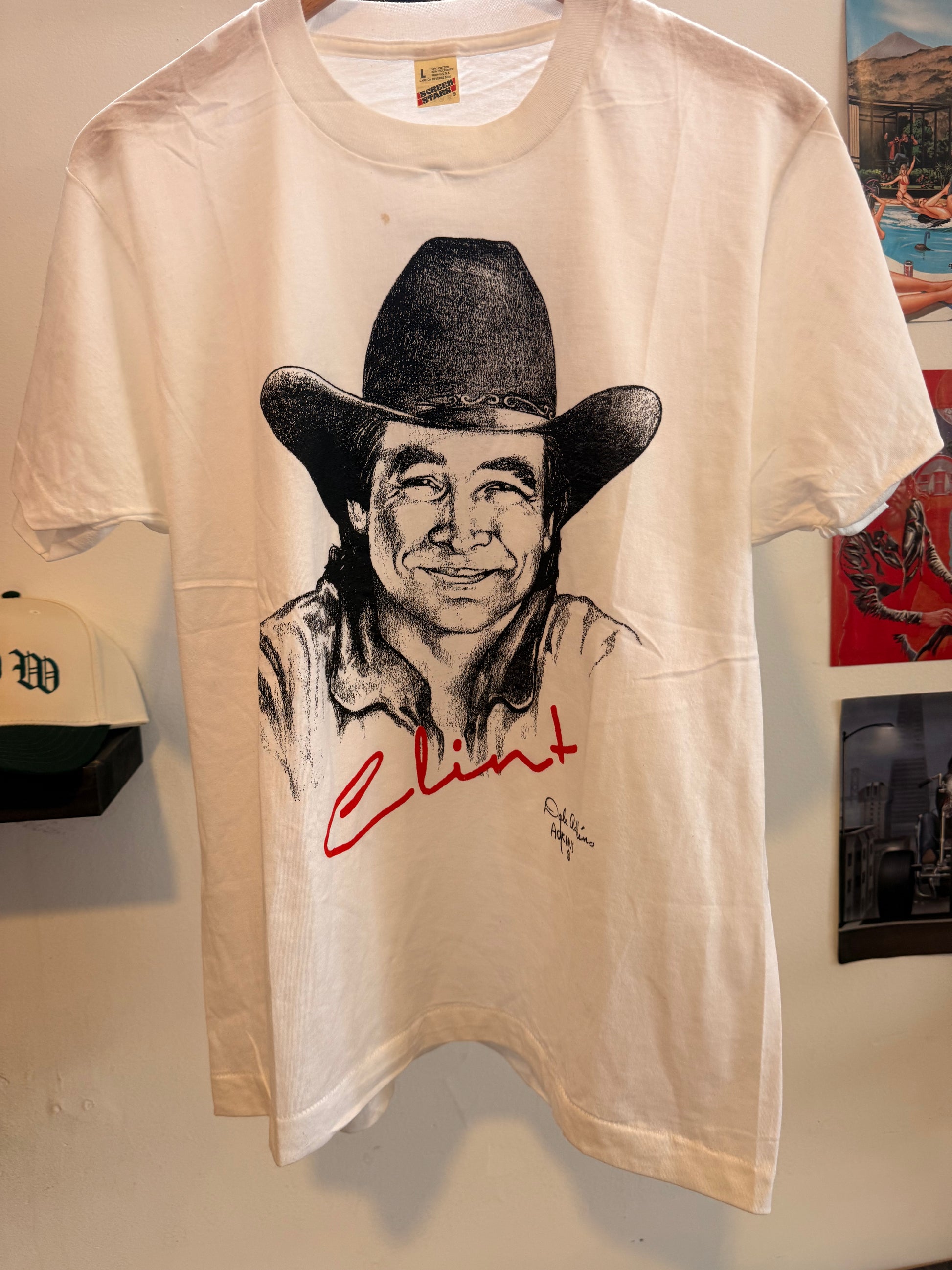 80’s Clint Black Tee Size- L LFDW