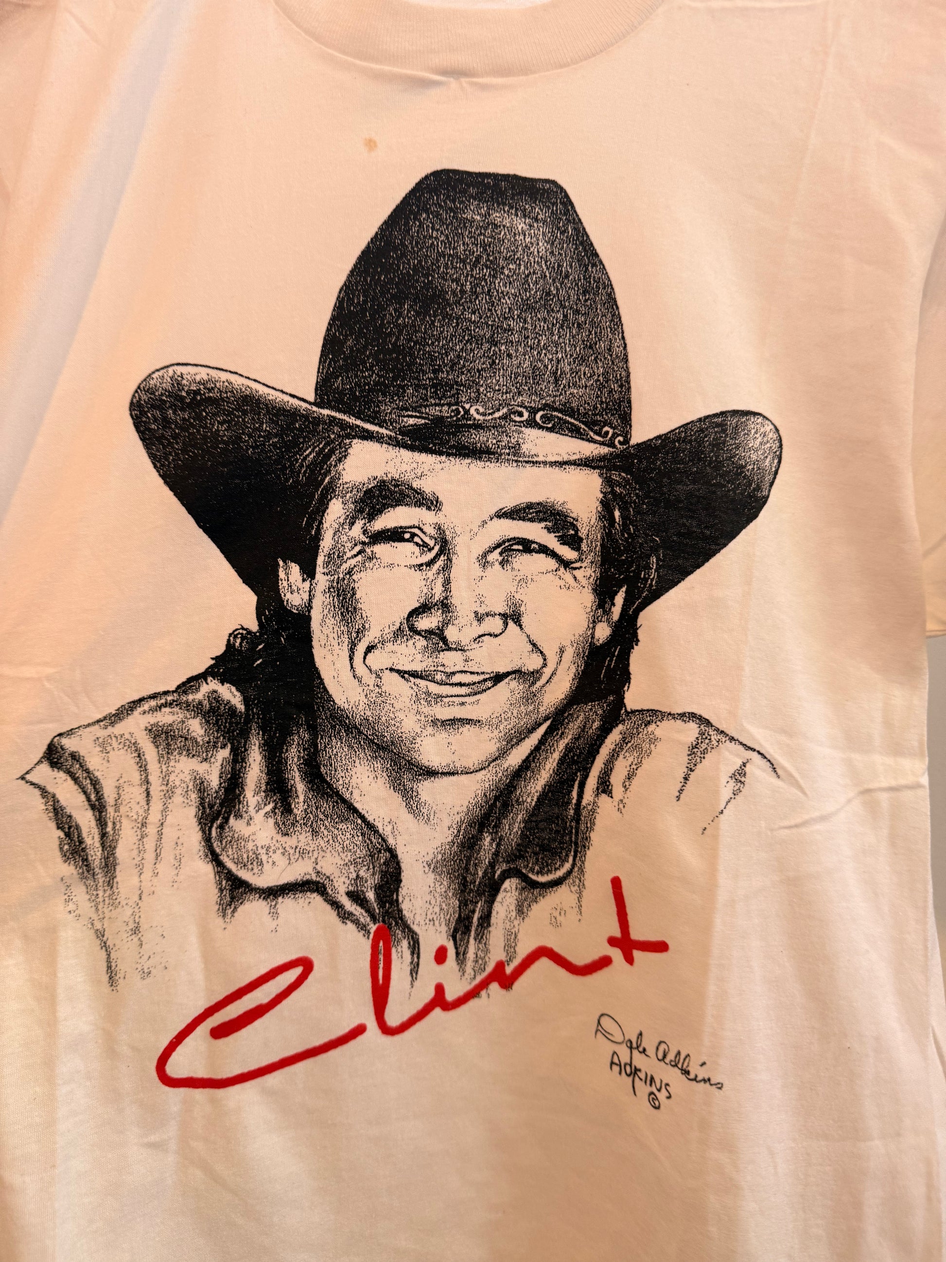 80’s Clint Black Tee Size- L LFDW