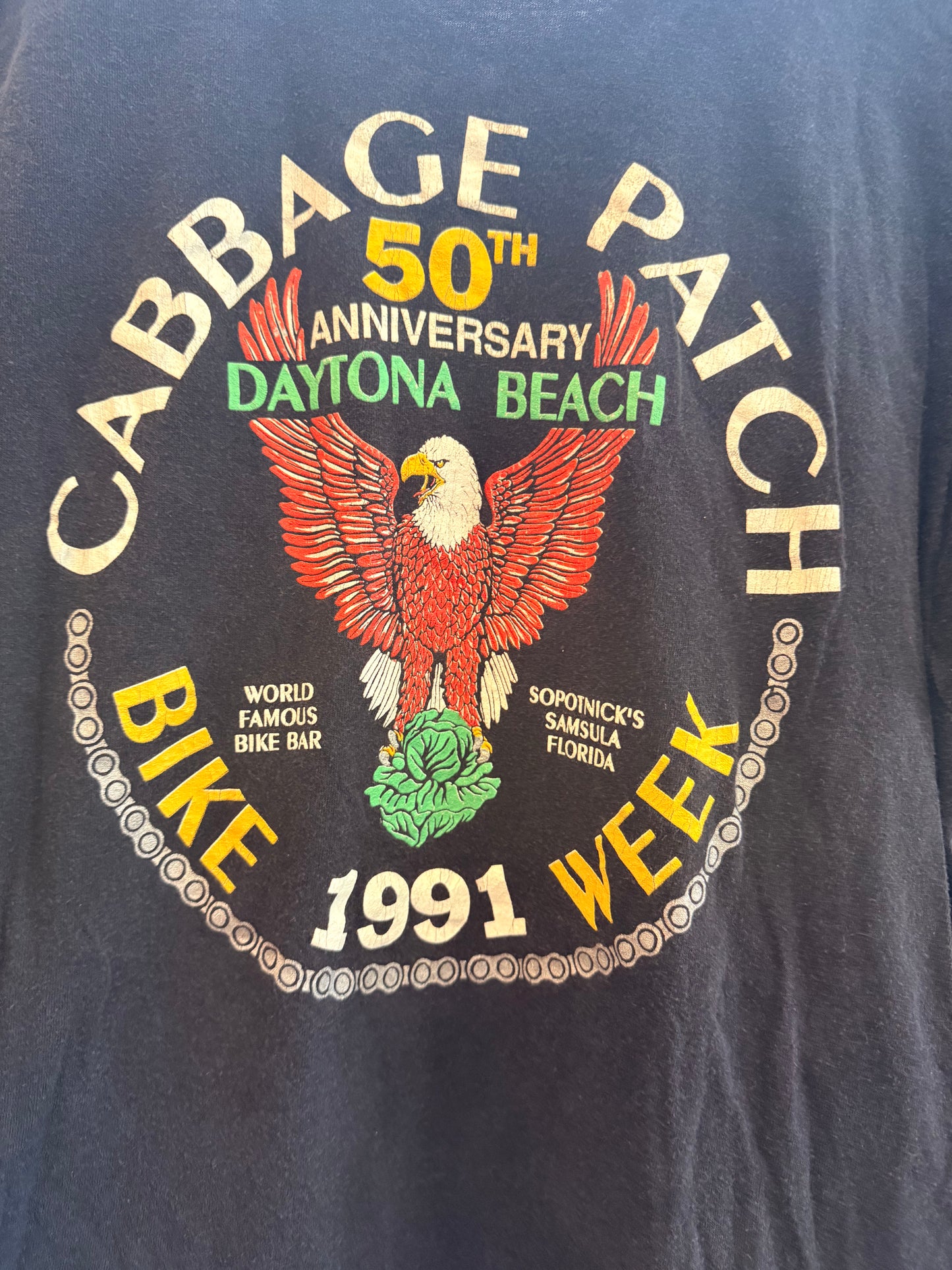 1991 Daytona Bike Week Tee Size- L LFDW