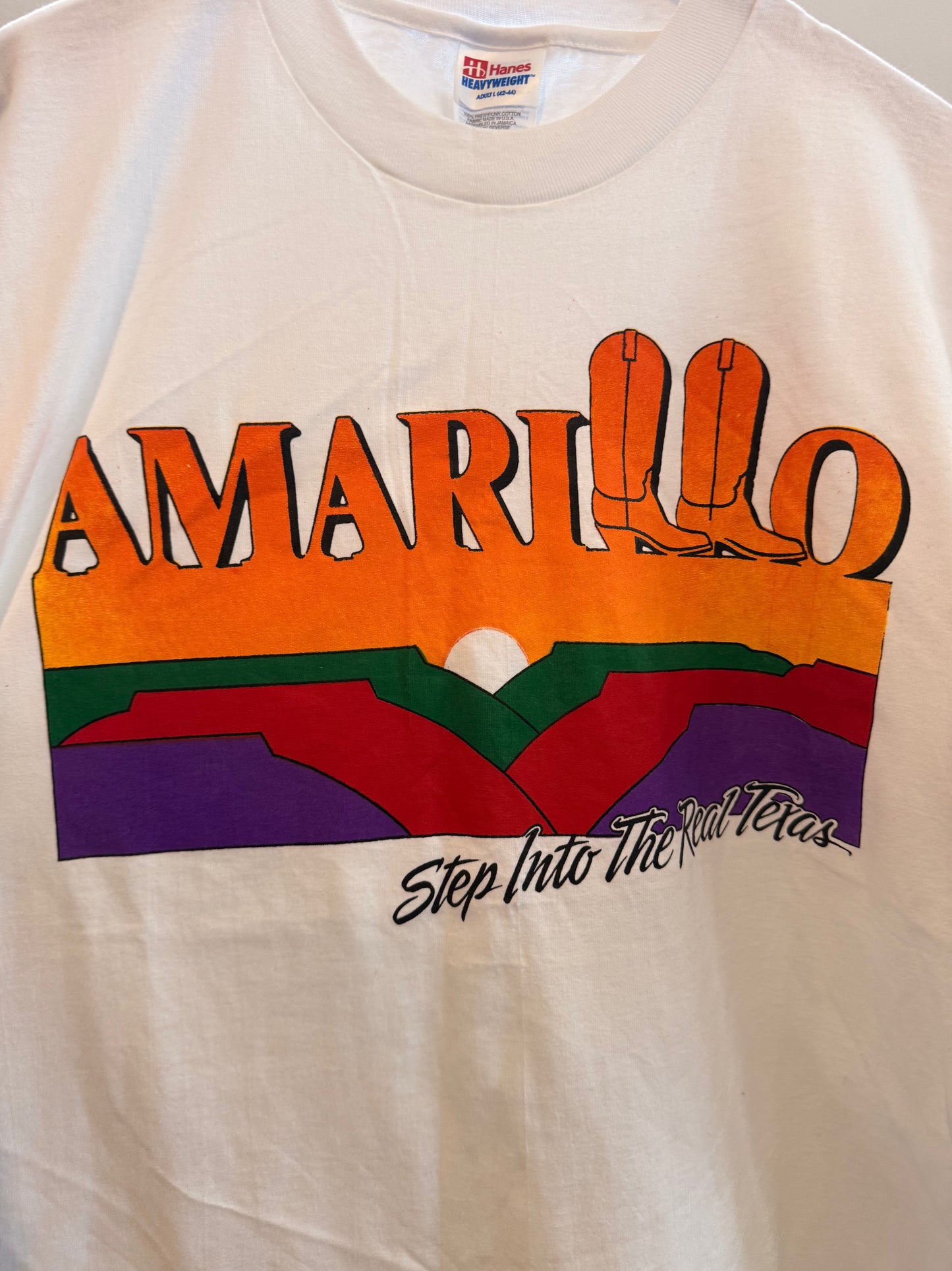 Early 90’s Amarillo Tee Size L LFDW