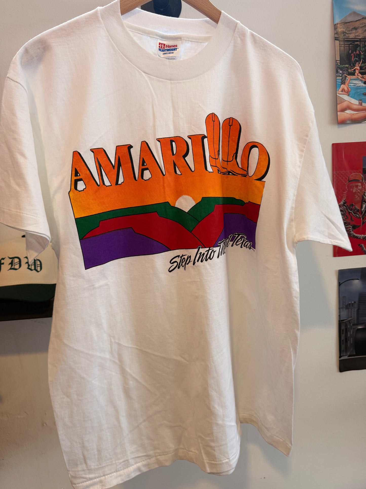Early 90’s Amarillo Tee Size L LFDW