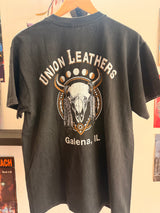 1992 Harley Davidson Union Leathers Tee Size- L LFDW