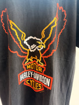1992 Harley Davidson Union Leathers Tee Size- L LFDW