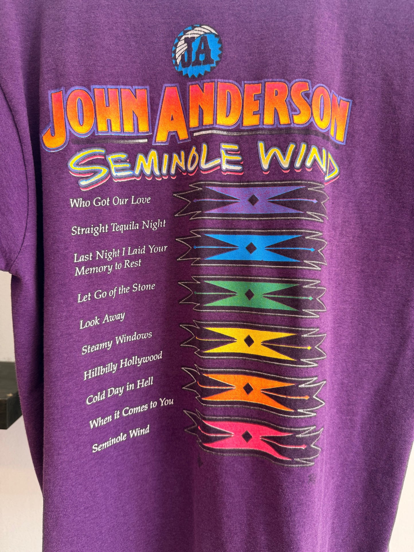 1992 John Anderson Tee Size- M LFDW