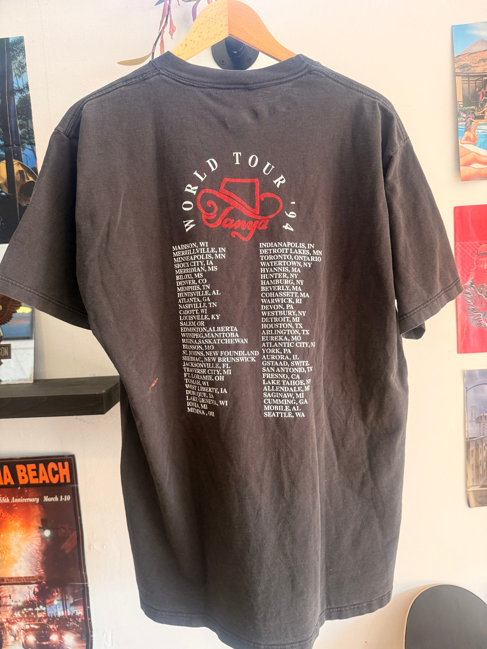 1994 Tanya Tucker World Tour Tee Size- L LFDW