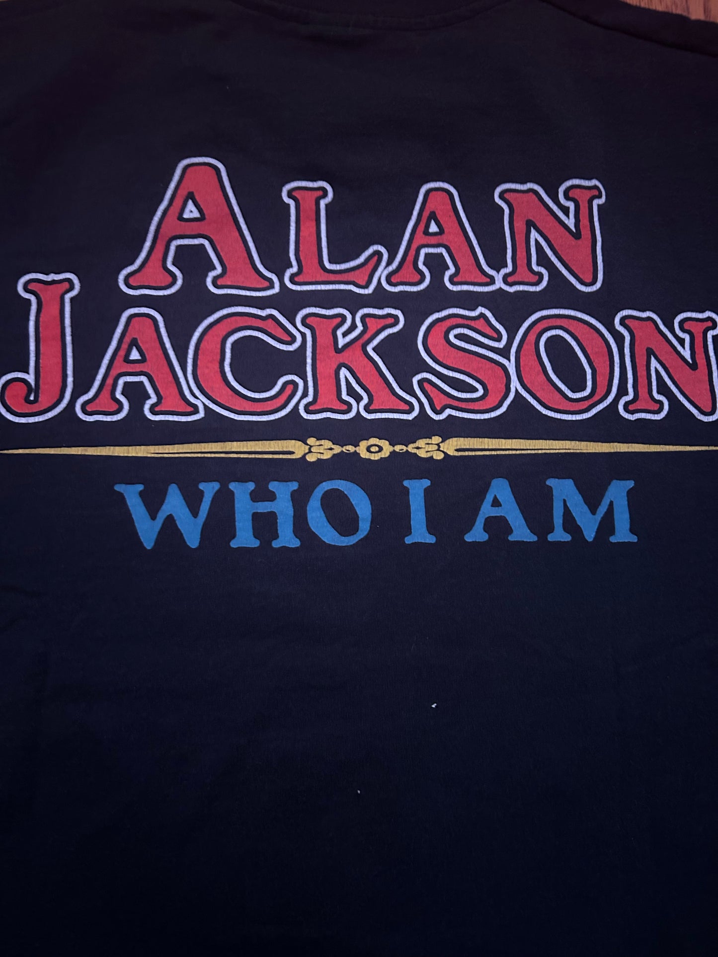 1994 Alan Jackson Who I Am Tee Size - Large