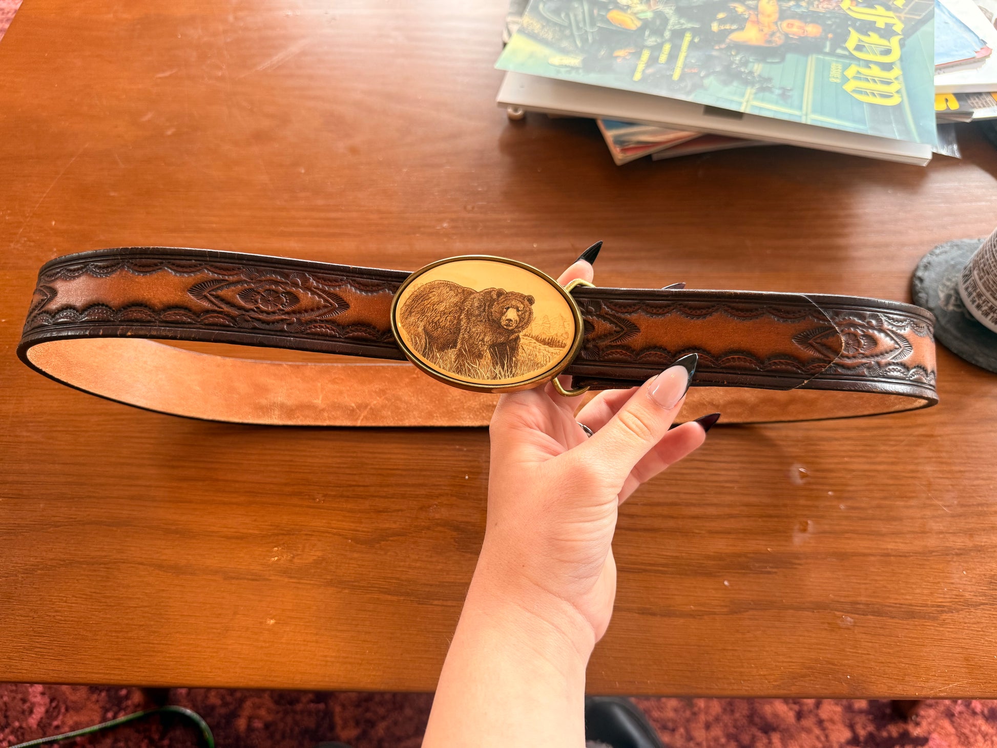 90s Belt with bear buckle LFDW