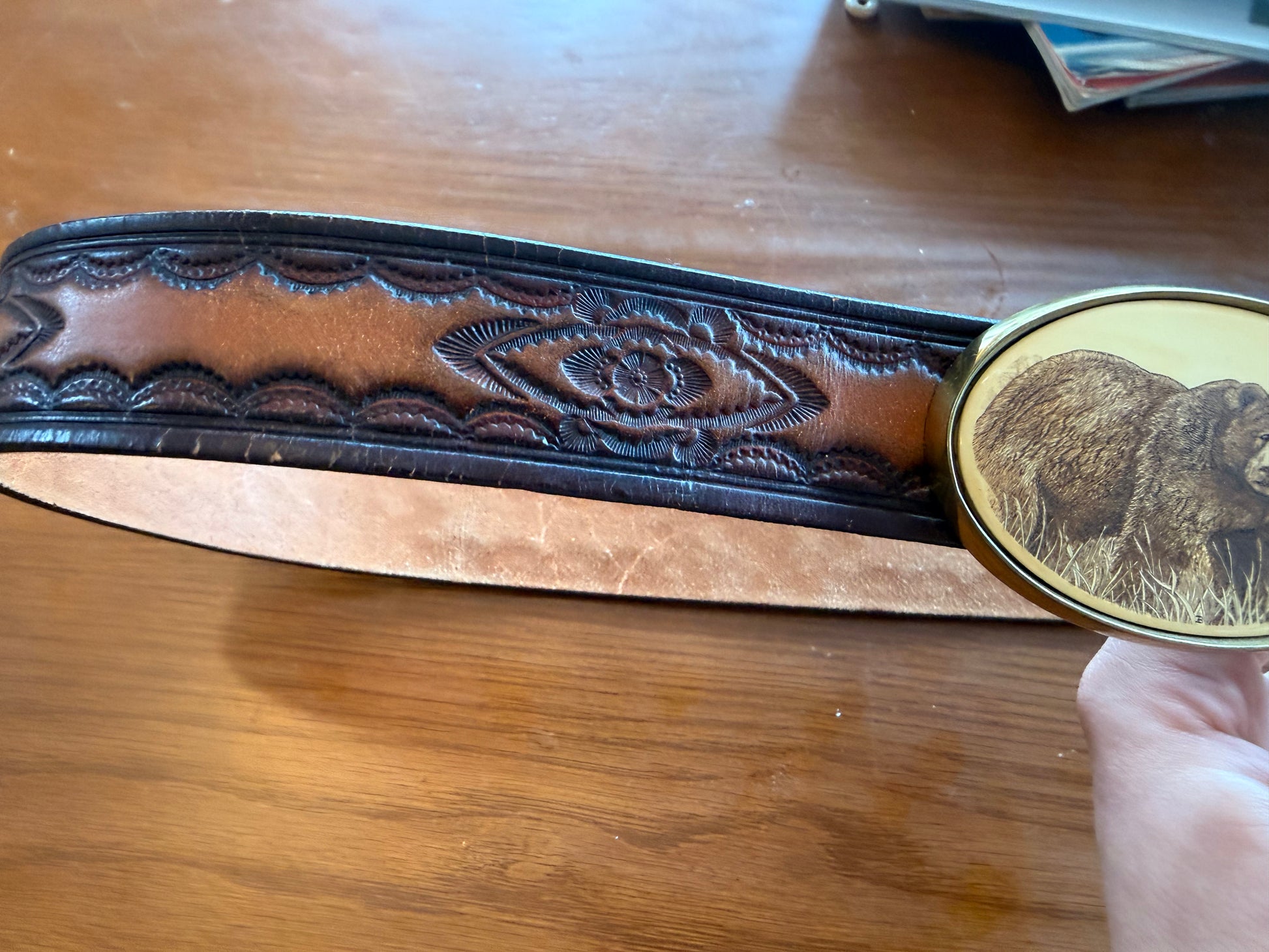 90s Belt with bear buckle LFDW