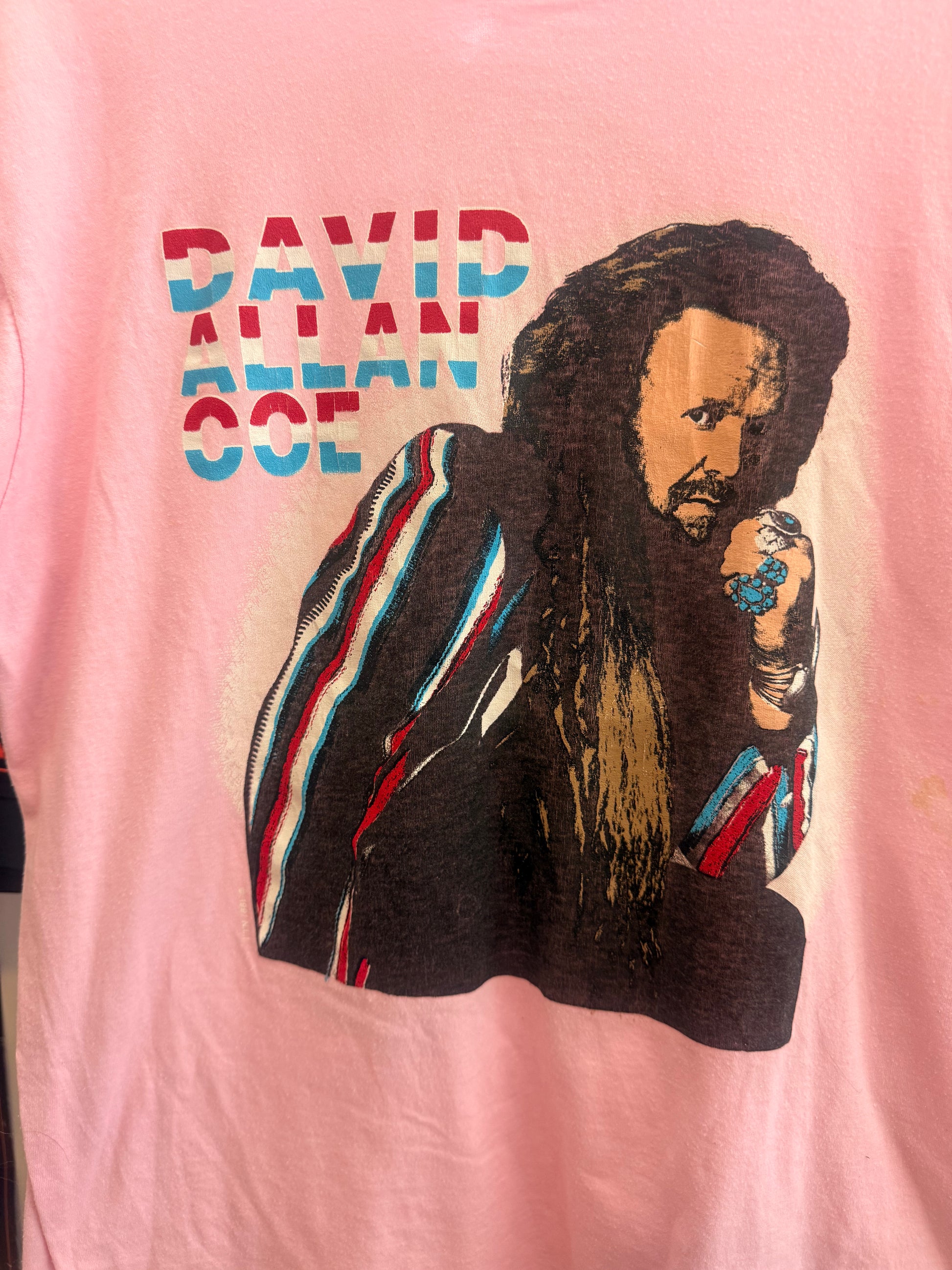 80s David Allan Coe Tee Size- XL LFDW