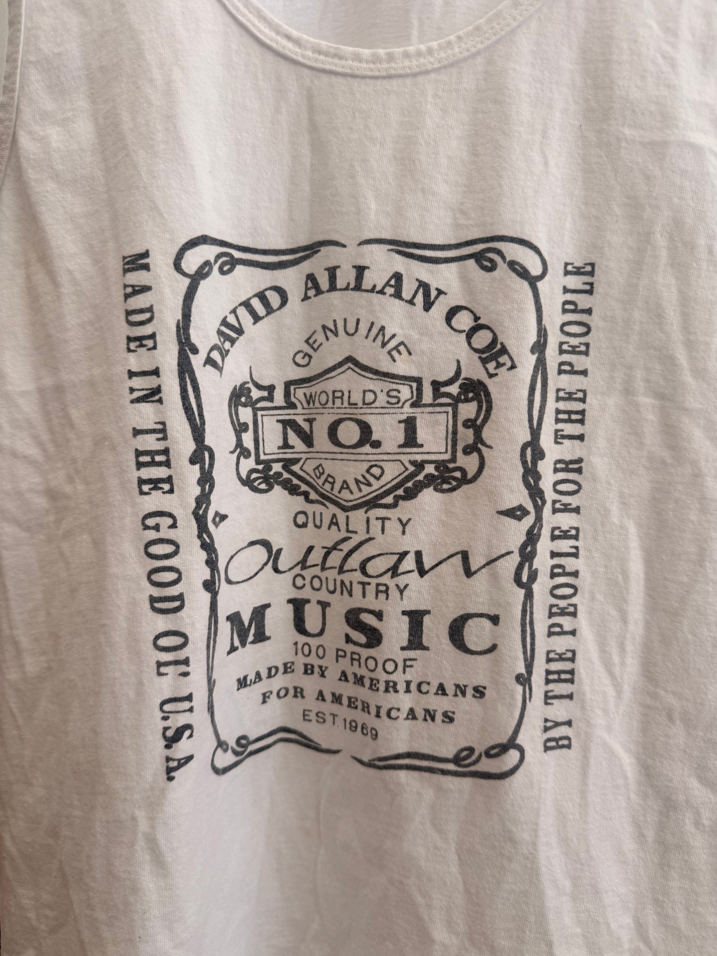 90s Harley David Allan Coe Tank Size- L LFDW
