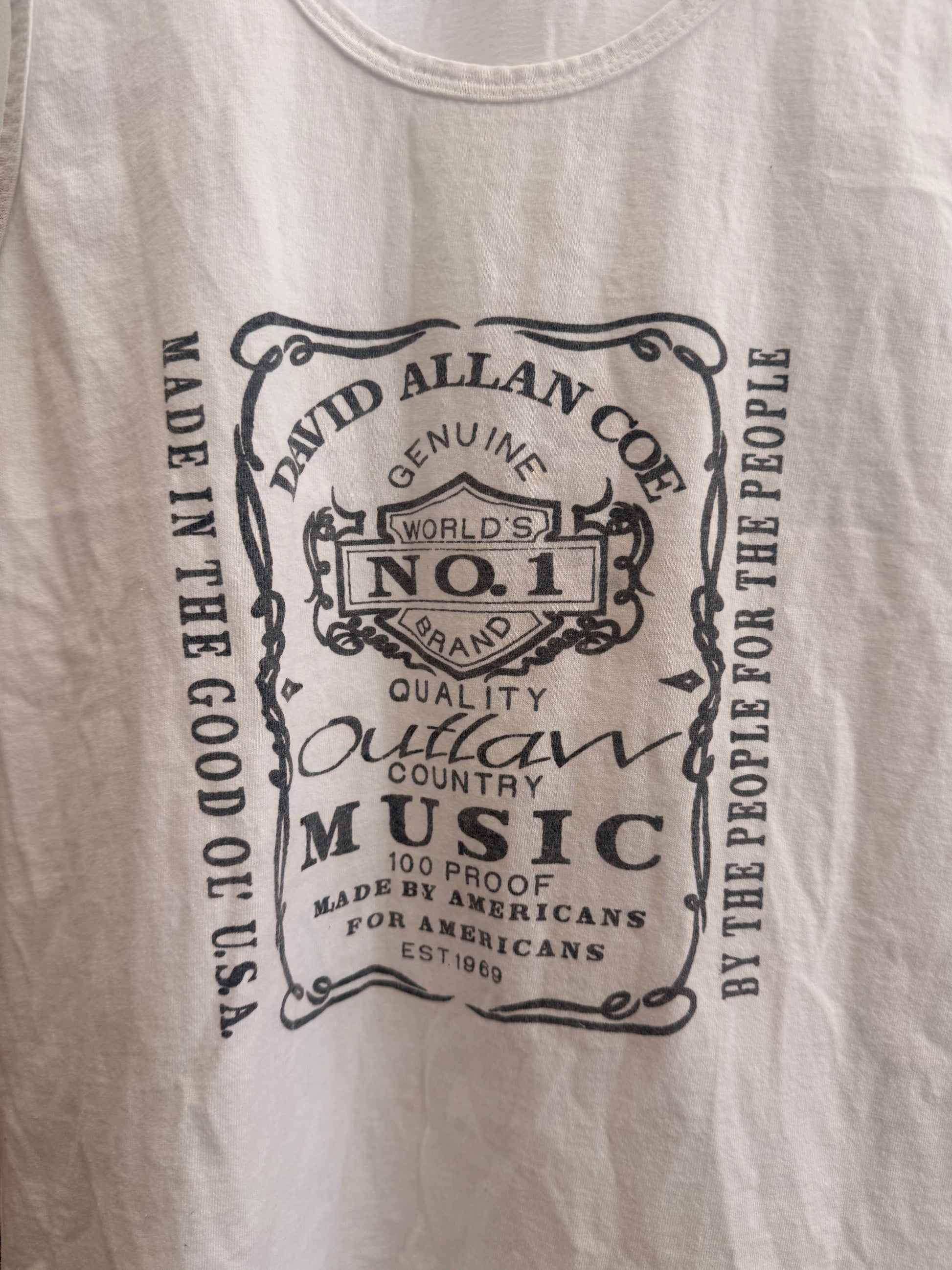 90s Harley David Allan Coe Tank Size- L LFDW