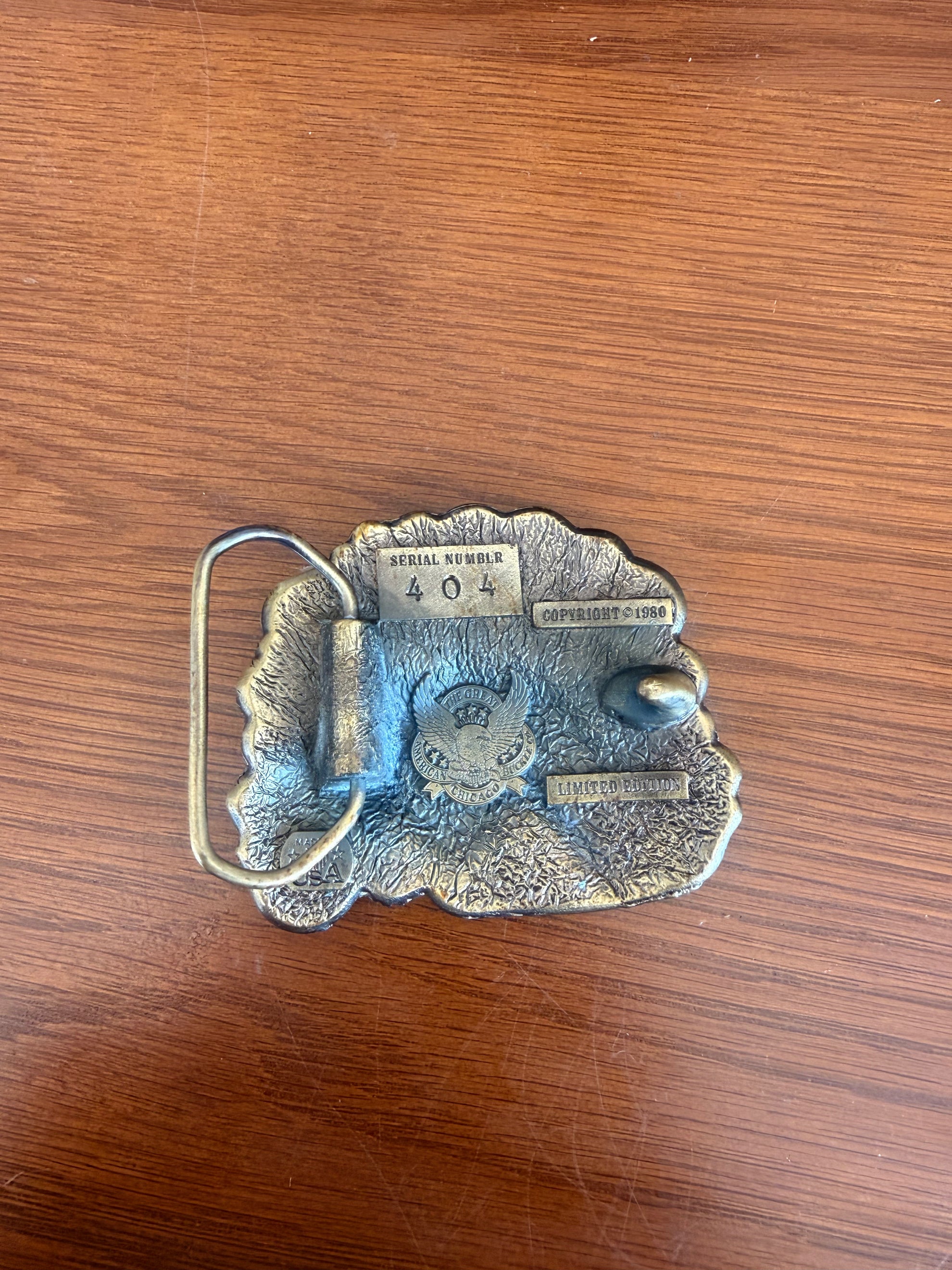 1980 4-Wheelers Belt Buckle LFDW