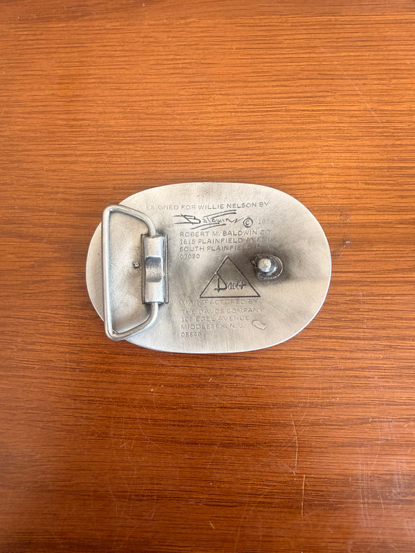 1976 Willie Nelson Belt Buckle LFDW
