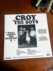 Croy And The Boys Record