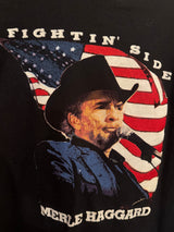 Y2K Merle Haggard Fightin’ Side Tee Size - XL LFDW