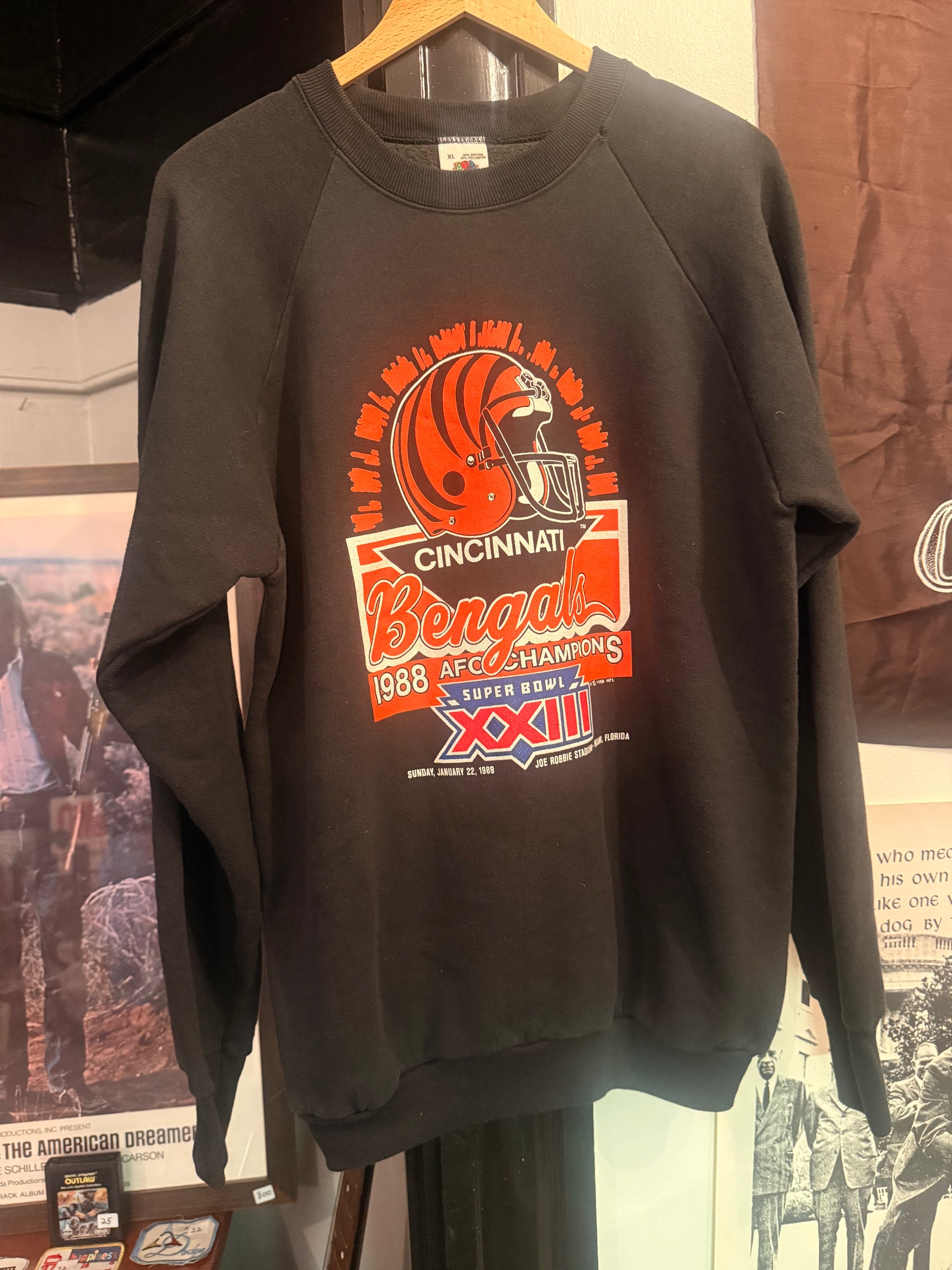 1988 Bengals Crewneck Size- XL LFDW