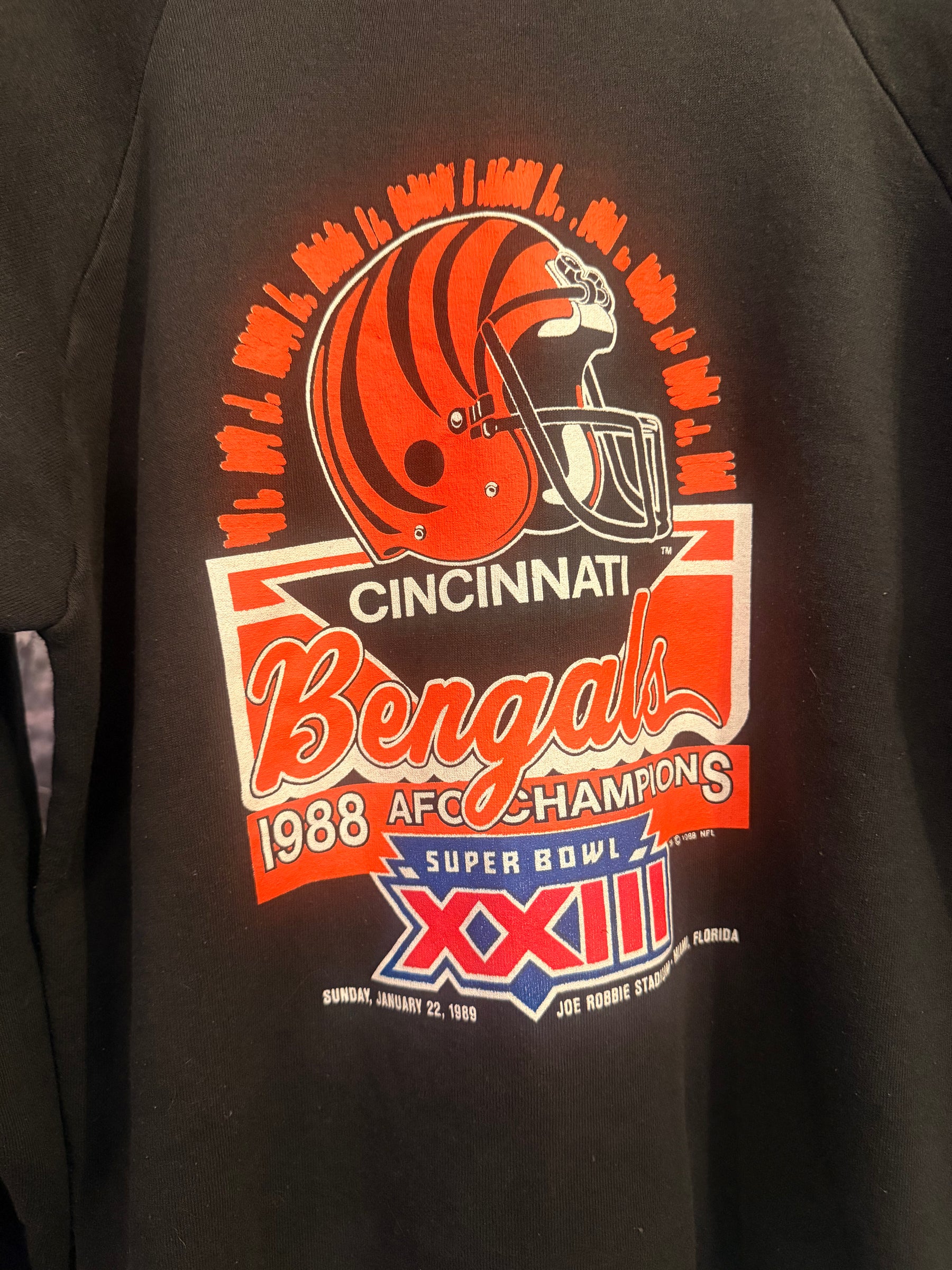 1988 Bengals Crewneck Size- XL LFDW