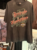 Early 90s Harley Davidson “Attitude is Everything” Tee Size- XL LFDW