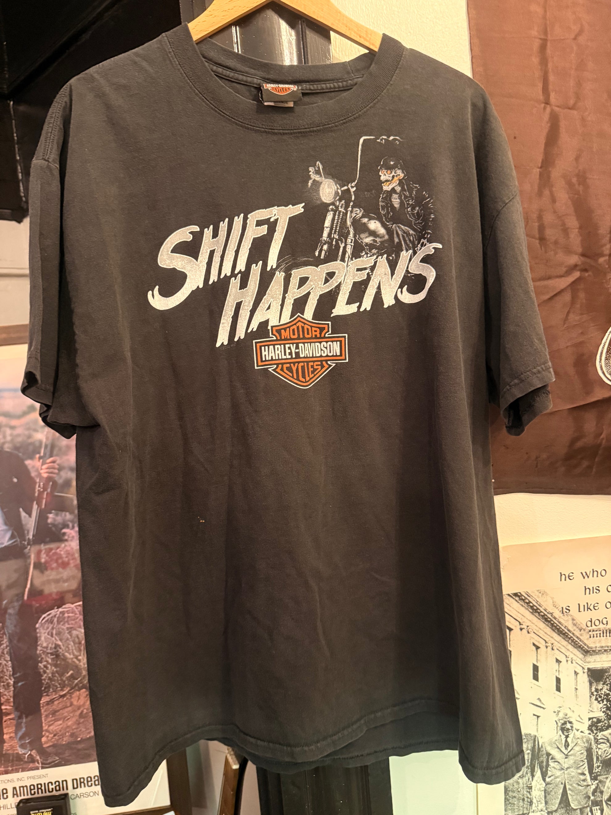 2009 Shift Happens Harley Davidson Tee Size- XL LFDW