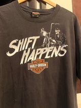 2009 Shift Happens Harley Davidson Tee Size- XL LFDW