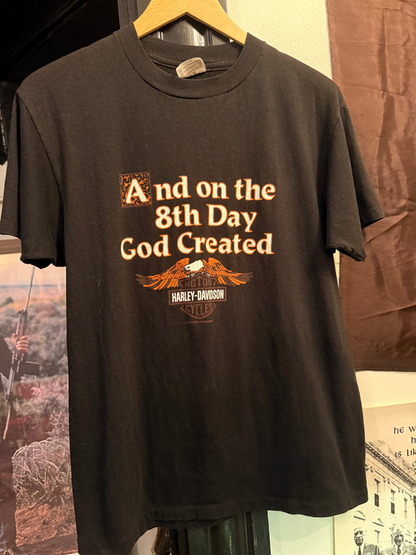 1982 “On the Eighth Day” Harley Tee Size- L LFDW