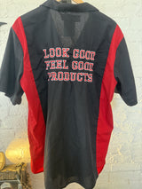 80’s Dickies Look Good Feel Good Products Work Shirt Size- XL LFDW