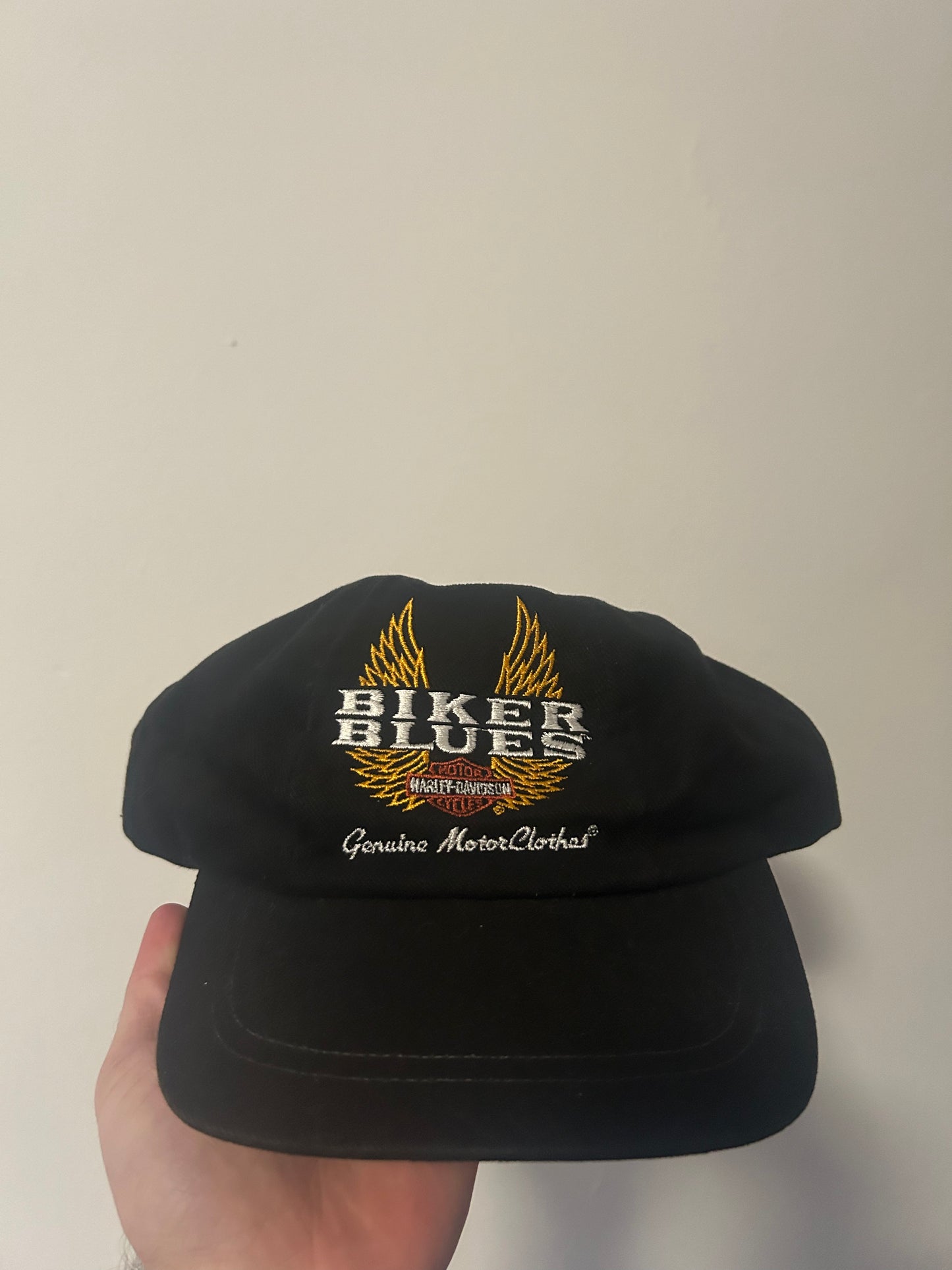 1990s Biker Blues Hat