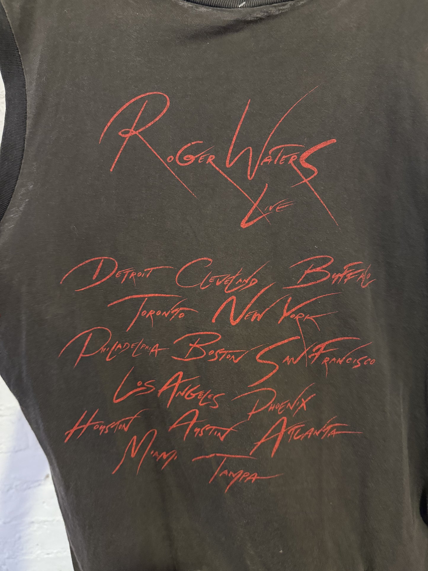 1980’s Roger Waters Cut Off Size- Medium