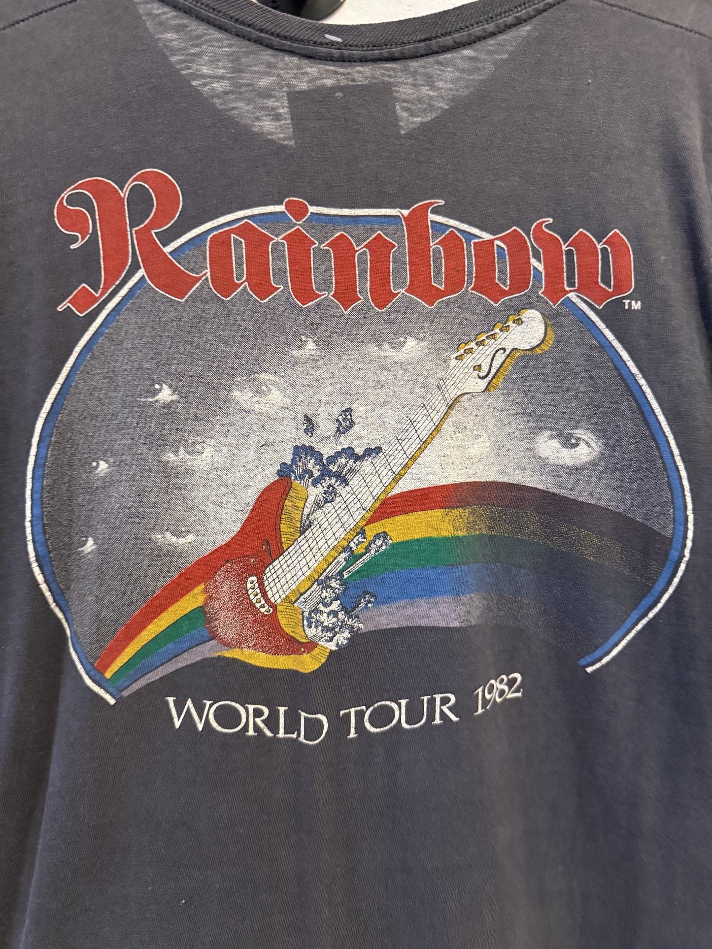 1982 World Tour Rainbow Tee Size- Medium