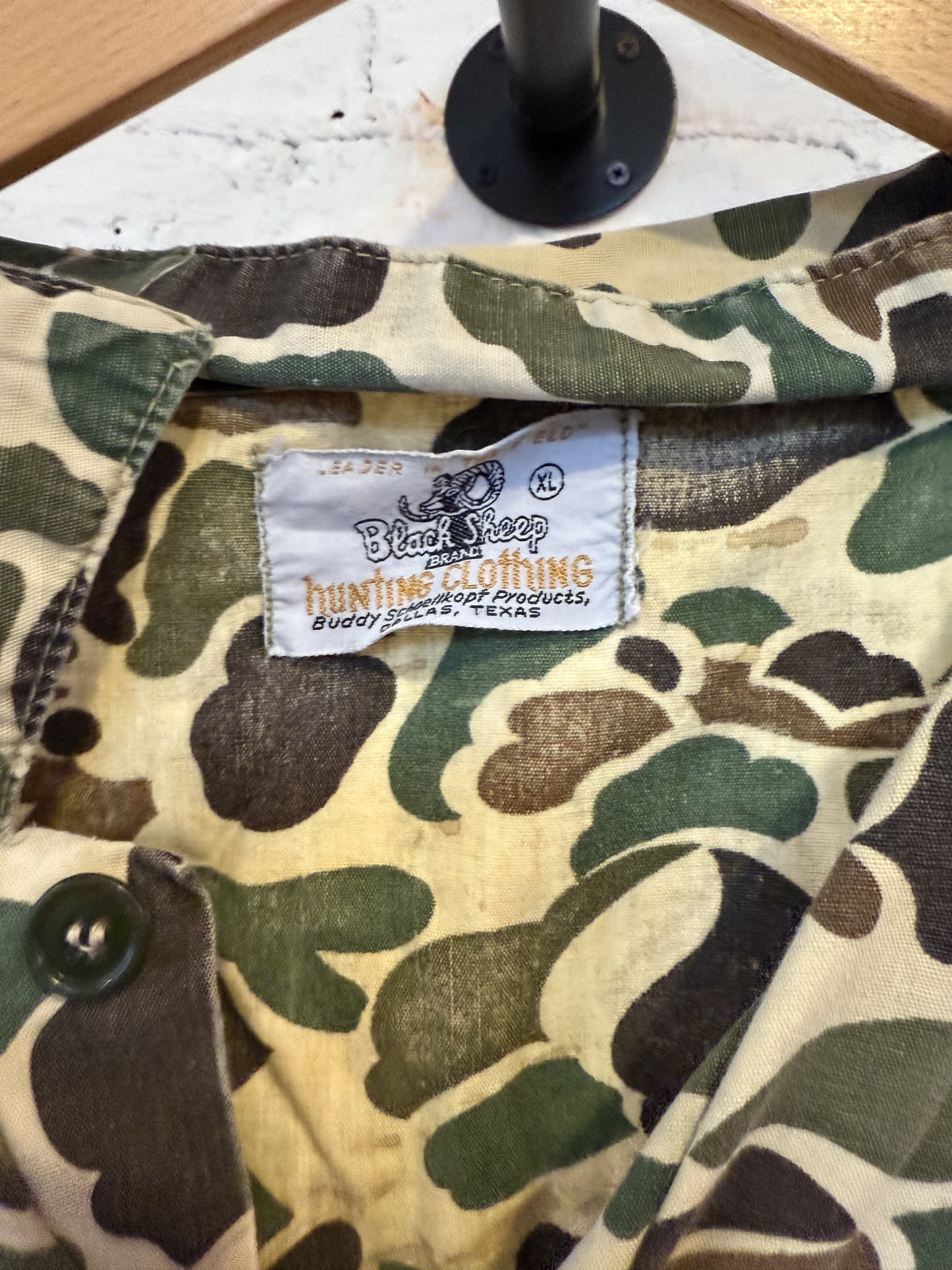 1990s Camo Hunting Jacket Size-XL