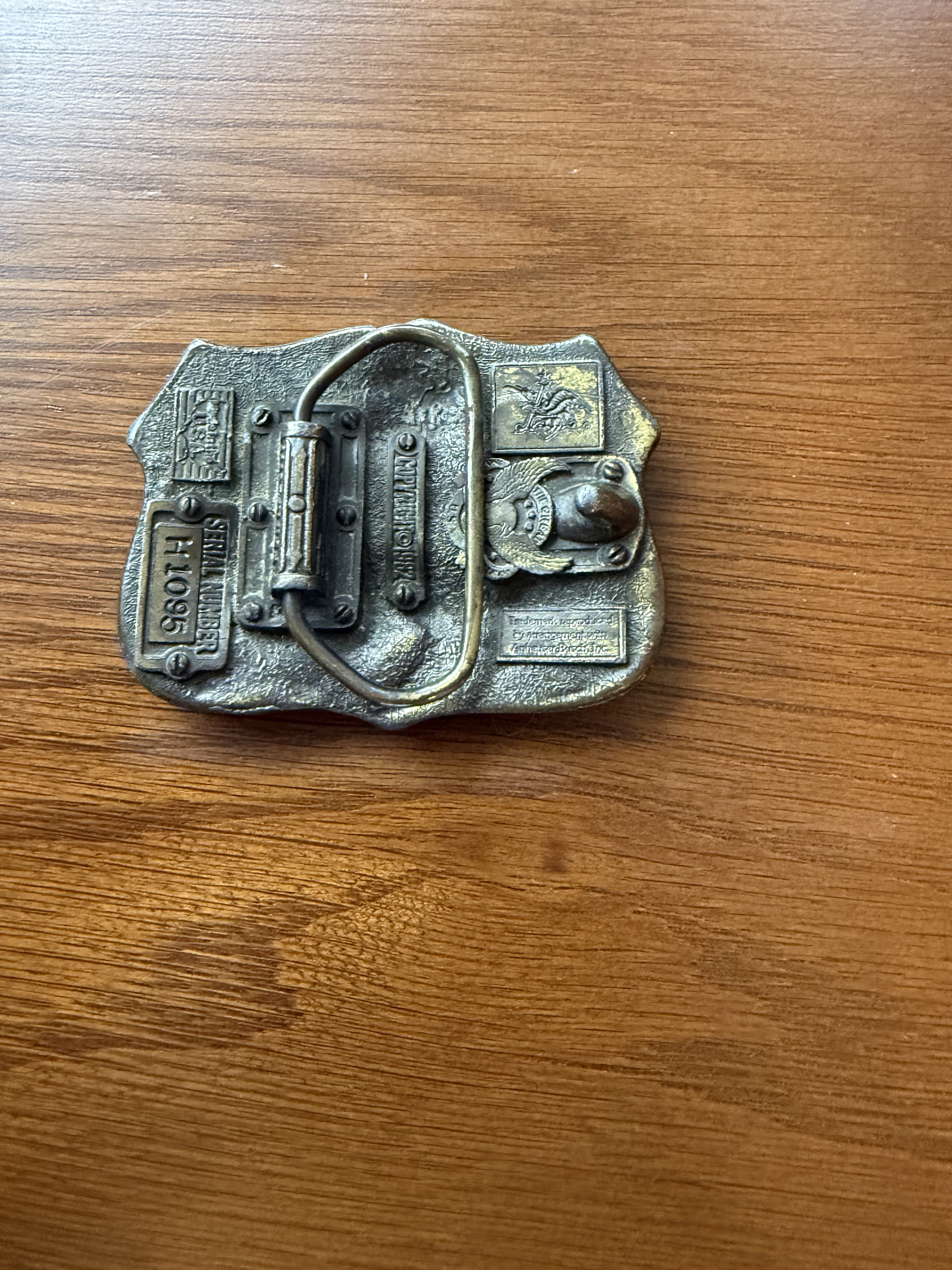 1982 Budweiser Belt Buckle