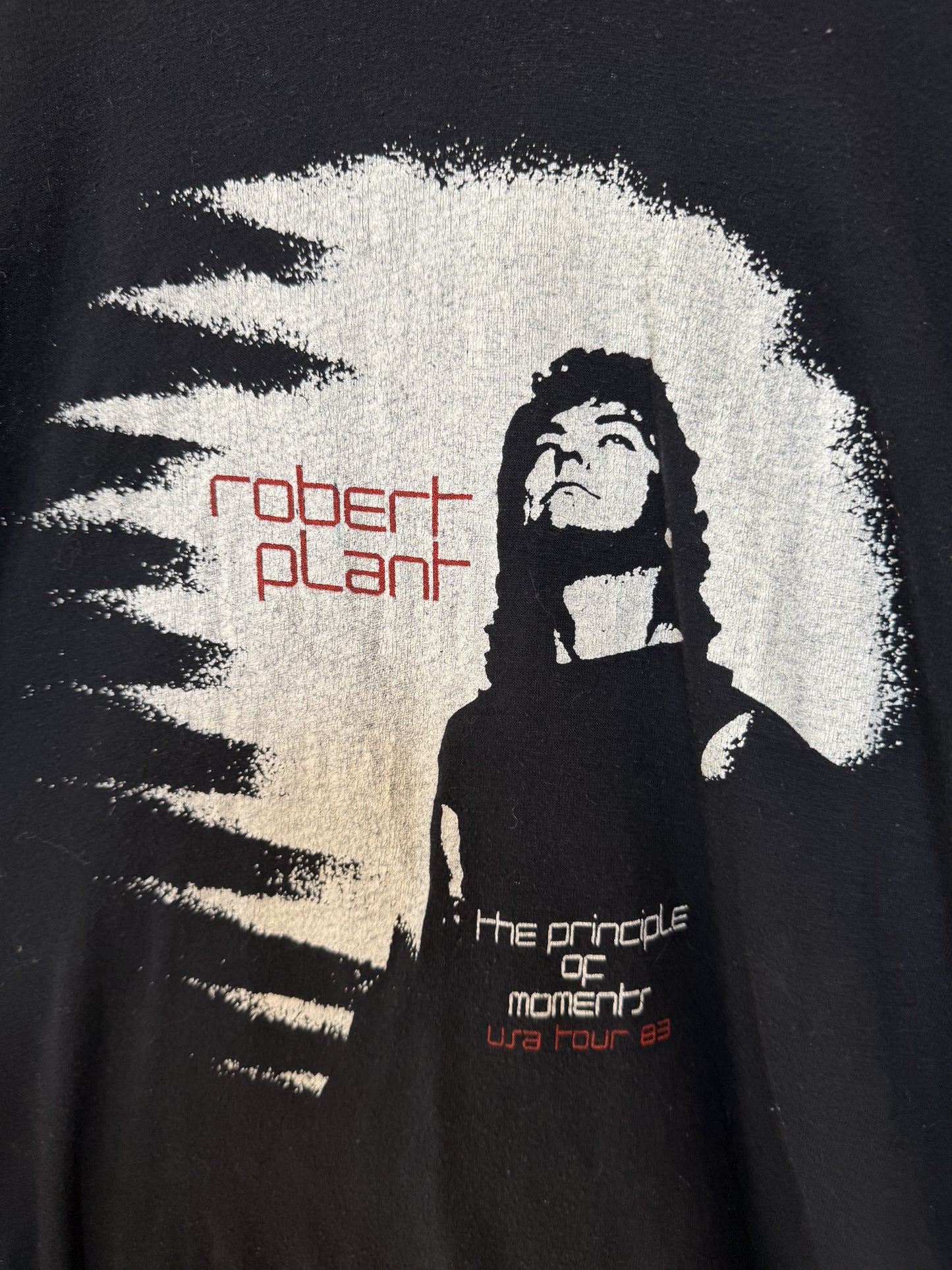 1983 Robert Plant Tee Size- Large